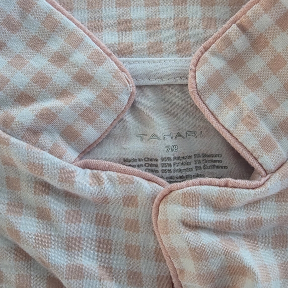 Set of 2 Tahari Matching Pajama Top & Shorts Set Girls Size 7/8 EUC Choose Style - Picture 5 of 16